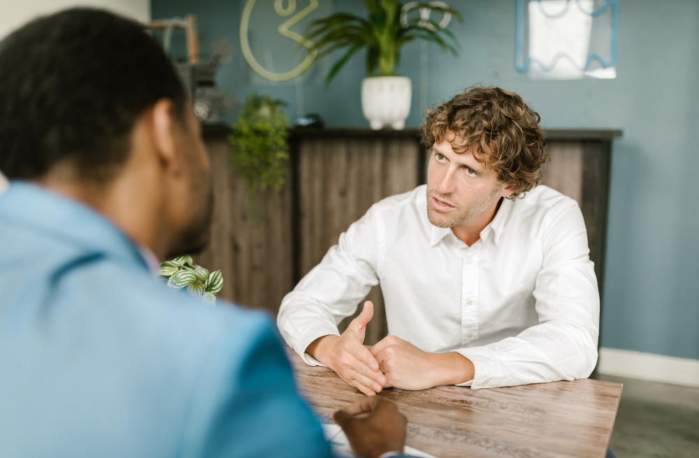 Direct conversation and honest business dialogue